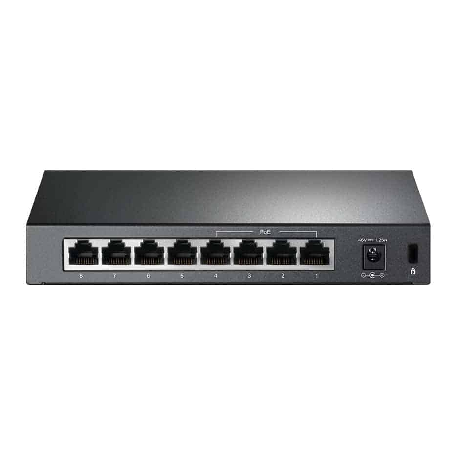 (image for) TP-LINK 4 Port PoE and 8 Port 10/100 Network Switch